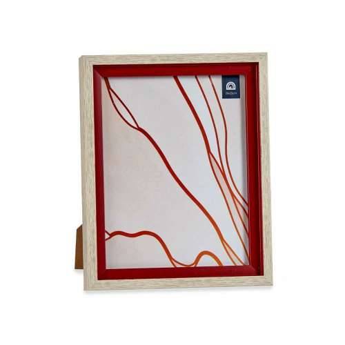 Okvir za sliku Kristal Crvena Drvo Smeđa Plastika (24 x 2 x 29 cm) (6 kom.) Cijena