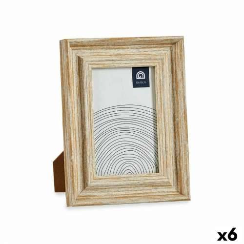 Okvir za sliku Kristal zlatan Drvo Smeđa Plastika (16,2 x 2 x 21 cm) (6 kom.) Cijena