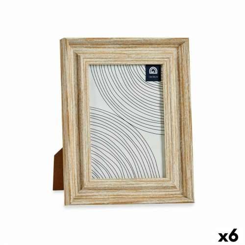Okvir za sliku Kristal zlatan Drvo Smeđa Plastika (19 x 2 x 24 cm) (6 kom.) Cijena