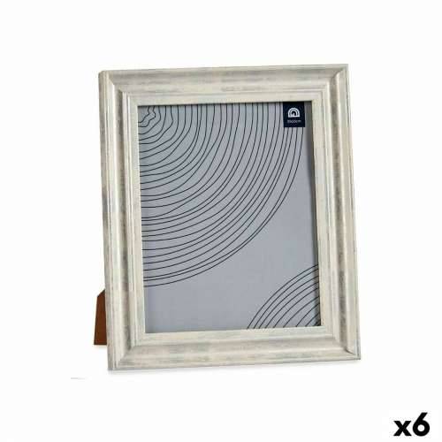Okvir za sliku Kristal Srebrna Drvo Smeđa Plastika (26 x 2 x 31 cm) (6 kom.) Cijena