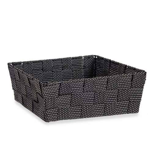 Višenamjenska Košara Kipit A3-6930A9 Crna Tkanina 2,4 L 20 x 8 x 24 cm pletena (24 kom.) Cijena