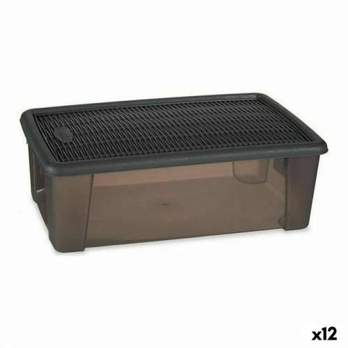Kutija s Poklopcem Stefanplast Elegance Siva 19,5 x 11,5 x 33 cm Plastika 5 L (12 kom.) Cijena