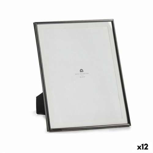 Okvir za sliku Crna Kristal Čelik (23 x 28 x 15 cm) (12 kom.) Cijena