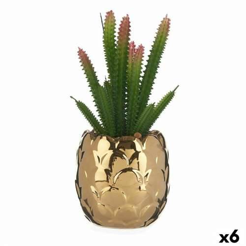 Ukrasna Biljka Ibergarden HY2-44 Keramika Plastika Kaktus 10 x 20 x 10 cm Zelena zlatan (6 kom.) Cijena