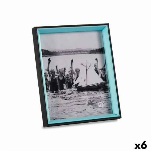 Okvir za sliku Kristal Crna Plava Drvo MDF (6 kom.) (3 x 27 x 22 cm) Cijena