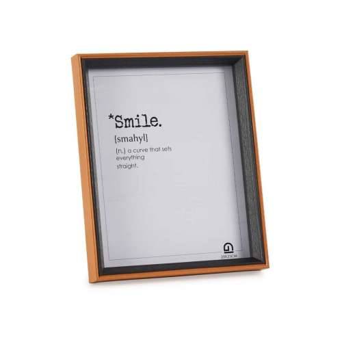 Okvir za sliku Kristal Crna Smeđa Drvo MDF (22 x 27 x 3 cm) (6 kom.) Cijena