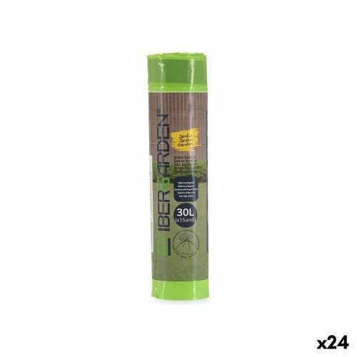 Vreće za Smeće Ibergarden 190939000520 Zelena Polietilen 30 L 24 kom. Cijena