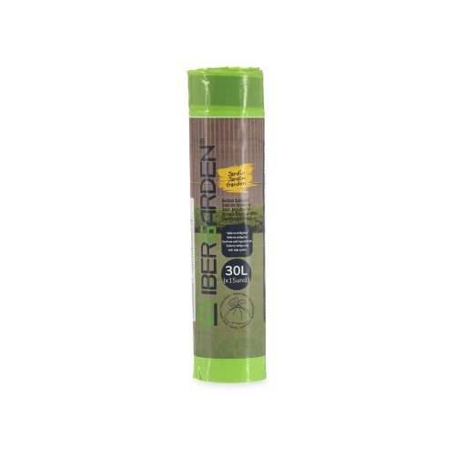 Vreće za Smeće Ibergarden 190939000520 Zelena Polietilen 30 L 24 kom. Cijena