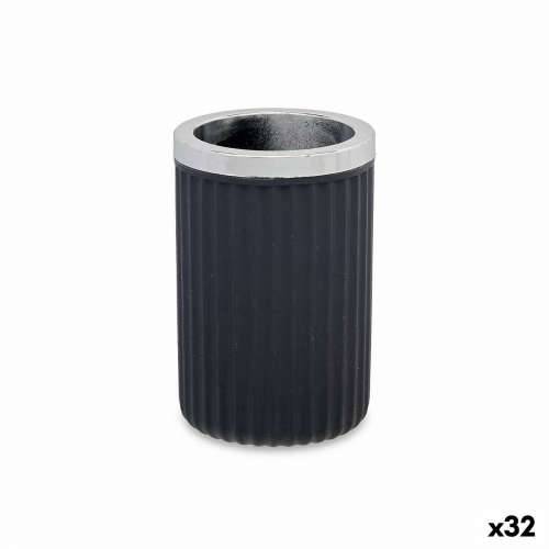 Čaša Berilo 3436-3 Antracitna Plastika 7,5 x 11,5 x 7,5 cm Držač četkica za zube (32 kom.) Cijena