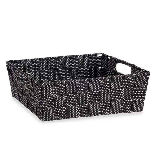 Višenamjenska Košara Kipit 79810 Crna Tkanina 3 L 23 x 8 x 27 cm 27 x 8 x 23 cm pletena (48 kom.) Cijena