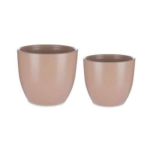 Set Tegli Ibergarden CAZORLA-22-28-BE Bež Glinu Ø 22 cm Ø 28 cm 22 x 22 x 18 cm 28 x 28 x 24 cm 2 Dijelovi Cijena