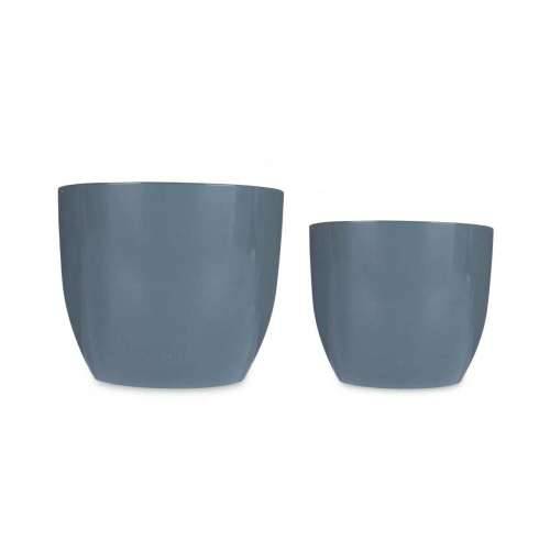 Set Tegli Ibergarden CAZORLA-22-28-A Antracitna Glinu Ø 22 cm Ø 28 cm 22 x 22 x 18 cm 28 x 28 x 24 cm 2 Dijelovi Cijena