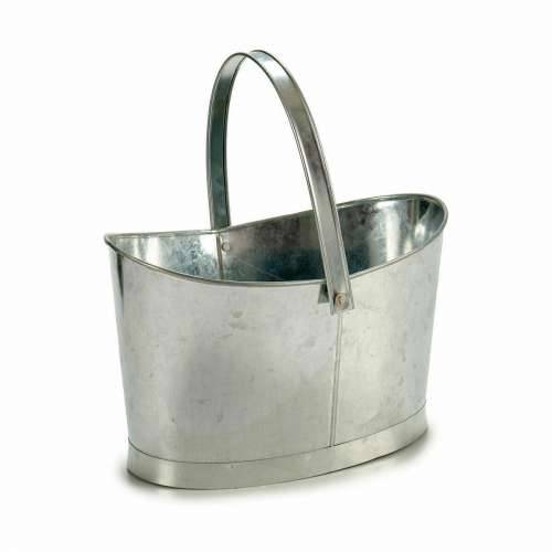 Posuda Ibergarden E51465-B Srebrna Zinc košara 21 x 19,5 x 35,5 cm (12 kom.) Cijena