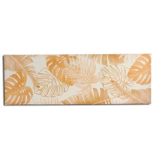 Platno Biljni list zlatan 135 x 45 x 1,5 cm (6 kom.) Cijena