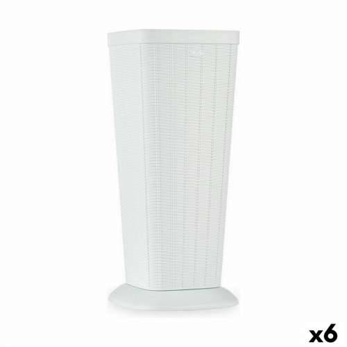 Stalak za kišobrane Stefanplast Elegance Bijela Plastika 25 x 57 x 25 cm (6 kom.) Cijena