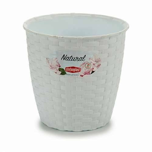 Tegla za biljke Stefanplast Bijela Plastika 14 x 13 x 14 cm (12 kom.) Cijena
