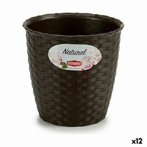 Tegla za biljke Stefanplast Plastika 14 x 13 x 14 cm (12 kom.) Cijena