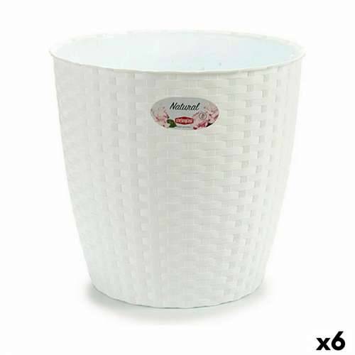 Tegla za biljke Stefanplast Bijela Plastika 29 x 27 x 29 cm (6 kom.) Cijena