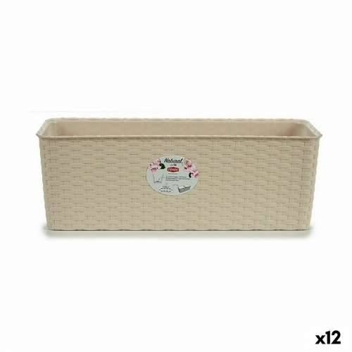 Žardinijera Stefanplast Bež Plastika 17,5 x 16 x 48,5 cm (12 kom.) Cijena