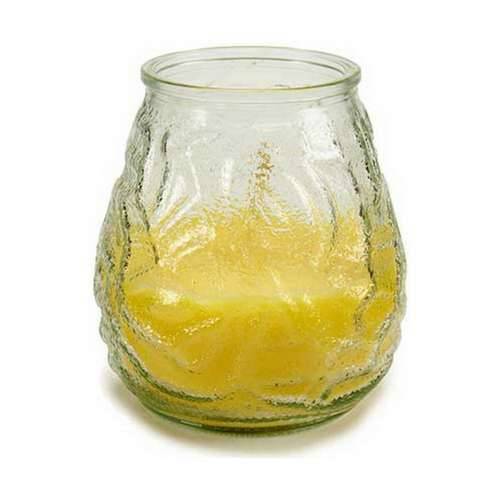 Mirisna Svijeća Ibergarden CHWJ-9898MT Rumena Providan Staklo Parafin citronela 9 x 9,5 x 9 cm (6 kom.) Cijena