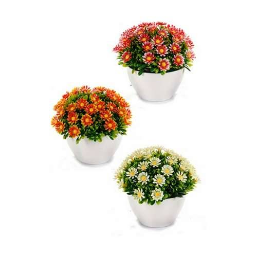 Ukrasna Biljka Ibergarden S17-L048 Plastika Margarita 14 x 13 x 14 cm (12 kom.) Cijena