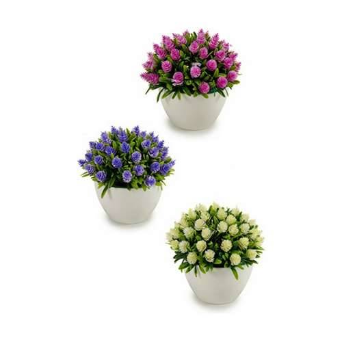 Ukrasna Biljka Ibergarden A16120-094 Plastika Ziedi 14 x 12,5 x 14 cm (12 kom.) Cijena