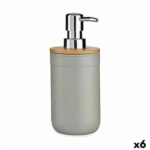 Dozator za Sapun Berilo BP16-101G Siva Bambus polipropilen 350 ml 8 x 17 x 9 cm (6 kom.) Cijena
