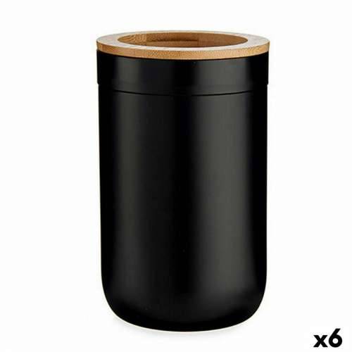 Držač četkica za zube Berilo BP16-103BK Smeđa Crna Prirodno Bambus polipropilen 7,7 x 11,5 x 7,7 cm (6 kom.) Cijena