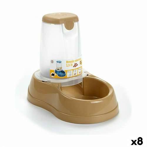 Hranilica za pse Stefanplast Bež Plastika 1,5 L 18,5 x 22,5 x 29 cm (8 kom.) Cijena