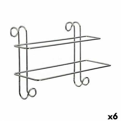 Ručnik sa šipkom W4294 Srebrna Metal 14 x 20 x 39 cm (6 kom.) Cijena