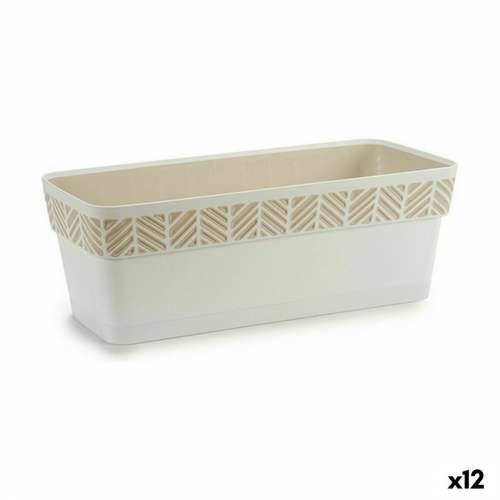 Žardinijera Stefanplast Orfeo Bijela Plastika 18,5 x 17 x 49,3 cm (12 kom.) Cijena
