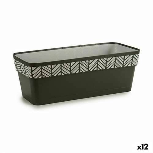 Žardinijera Stefanplast Orfeo Antracitna Plastika 18 x 17 x 49,5 cm (12 kom.) Cijena