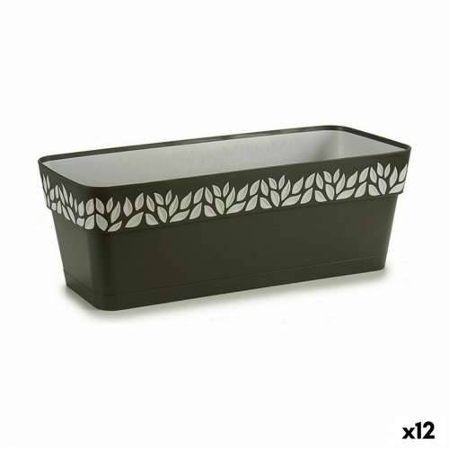 Žardinijera Stefanplast Cloe Antracitna Plastika 49,5 x 17 x 19 cm (12 kom.) Cijena