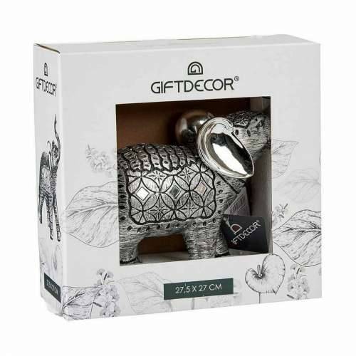 Ukrasna figura Slon Srebrna 27,5 x 27 x 11 cm (4 kom.) Cijena