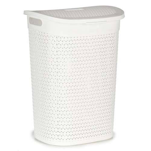 Košara za Rublje Kipit 4790-3 Bijela Plastika 60 L 43,5 x 57,5 x 34 cm (6 kom.) Cijena