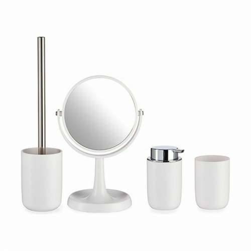 Set za Kupaonicu Berilo CN-B6369-W Bijela polipropilen 4 Dijelovi (6 kom.) Cijena