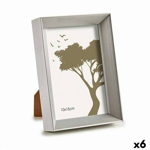 Okvir za sliku 12,5 x 17,3 x 3,5 cm Srebrna Plastika Staklo (6 kom.) Cijena