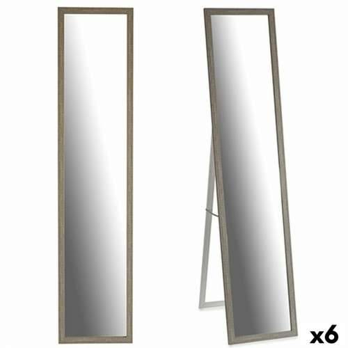 Ogledalo na stalku Siva Drvo Kristal 44 x 32,5 x 120 cm (6 kom.) Cijena