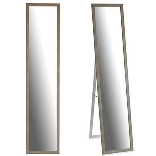 Ogledalo na stalku Siva Drvo Kristal 44 x 32,5 x 120 cm (6 kom.) Cijena