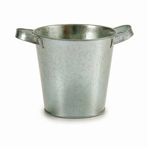 Tegla za biljke Ibergarden A60354-B Srebrna Zinc Kocka 20 x 14 x 16,2 cm (24 kom.) Cijena