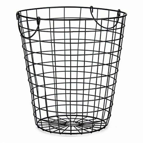 Košara Kinvara W5759-M Crna Čelik 30 x 30 x 30 cm S ručkama (8 kom.) Cijena