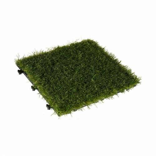 Međudosbno povezive podne pločice Ibergarden G004 Zelena Plastika 30 x 3,5 x 30 cm Travnjak (6 kom.) Cijena