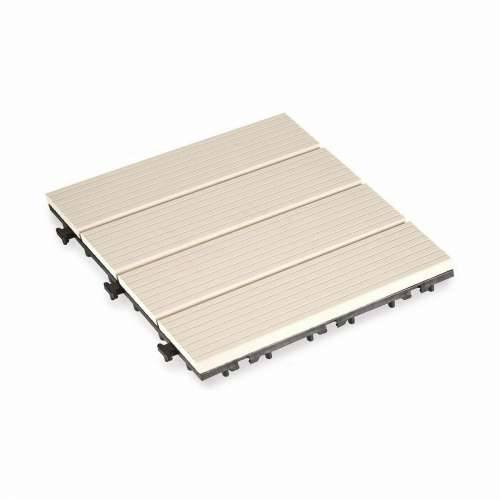 Međudosbno povezive podne pločice Ibergarden SM-4P-AWH Bež Polietilen mješavina 30 x 2,6 x 30 cm (6 kom.) Cijena