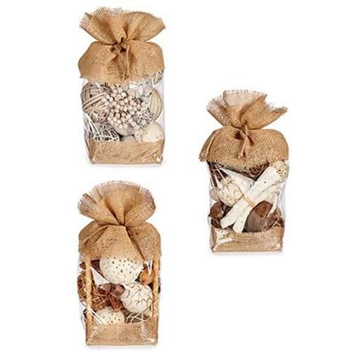 Ukrasna kugla Bijela Smeđa 13 x 29 x 13 cm (12 kom.) Cijena