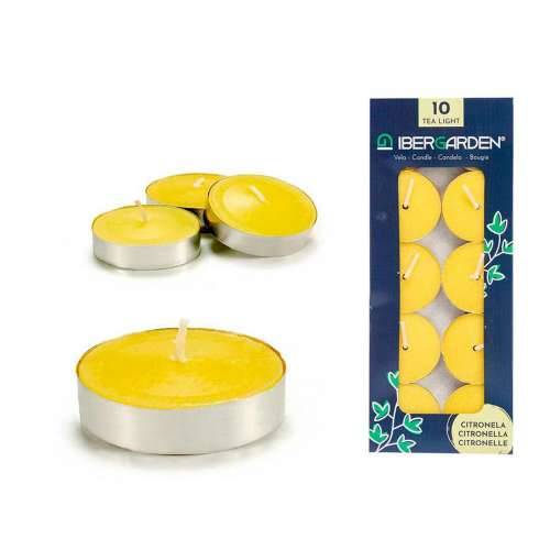 Set Svijeća Ibergarden HL-1010CIT Rumena Metal vosak citronela (24 kom.) Cijena