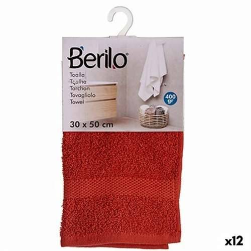 Ručnik za kupanje Berilo 89664 Crijep 80 % pamuk 20 % Poliester 30 x 50 cm (12 kom.) Cijena