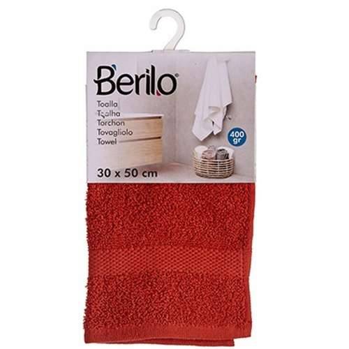 Ručnik za kupanje Berilo 89664 Crijep 80 % pamuk 20 % Poliester 30 x 50 cm (12 kom.) Cijena