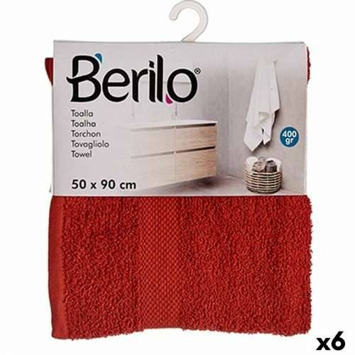 Ručnik za kupanje Berilo 89665 Crijep 80 % pamuk 20 % Poliester 50 x 90 cm (6 kom.) Cijena