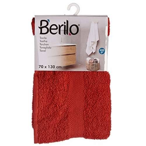 Ručnik za kupanje Berilo 89666 Crijep 80 % pamuk 20 % Poliester 70 x 130 cm (3 kom.) Cijena