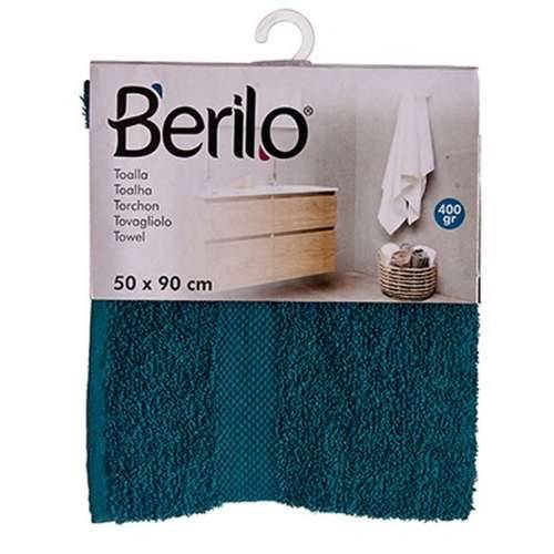 Ručnik za kupanje Berilo 89673 Plava 80 % pamuk 20 % Poliester 50 x 90 cm (6 kom.) Cijena